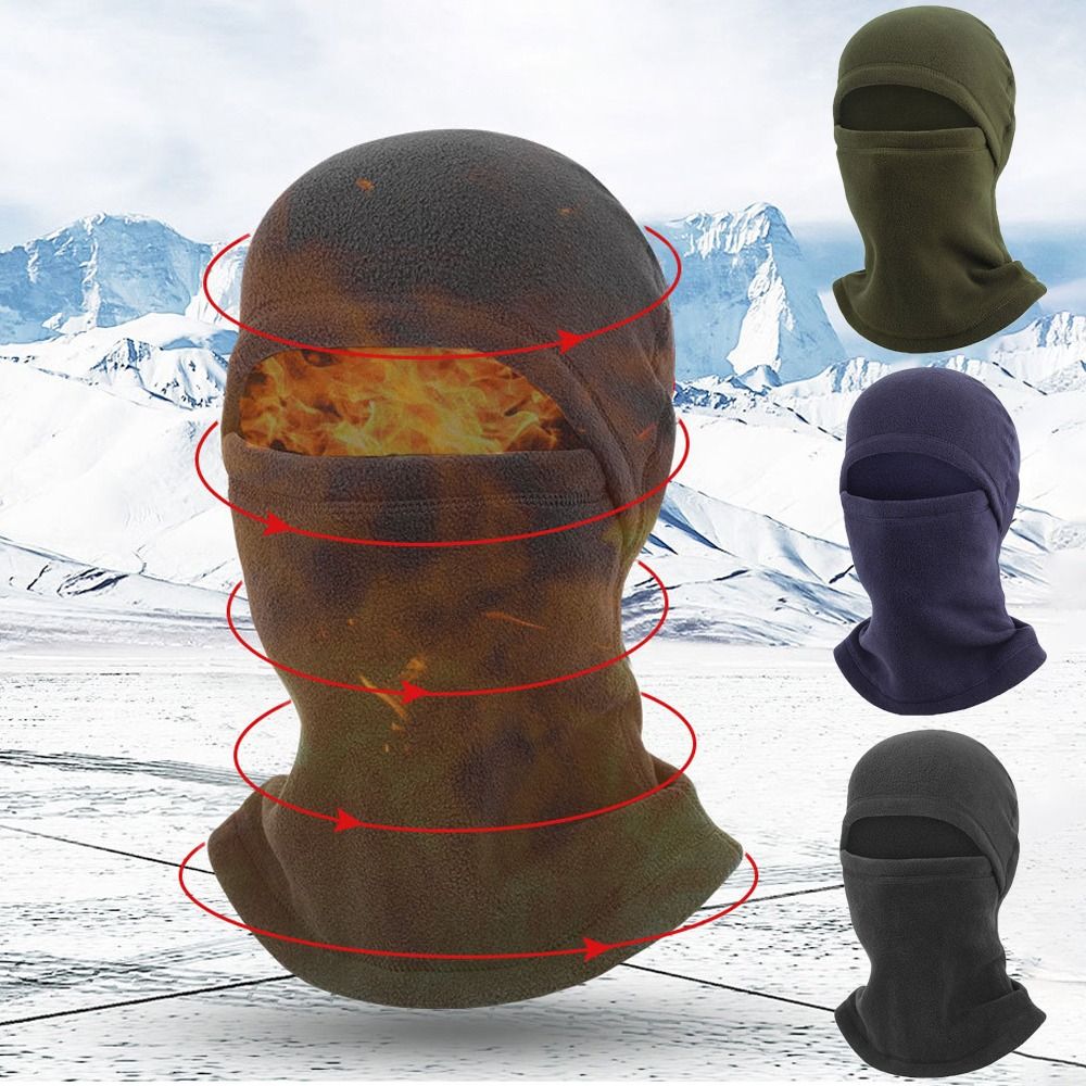 Balaclava Ski Mask - Флисовая мужская Балаклава, зимняя шапка, шапки,