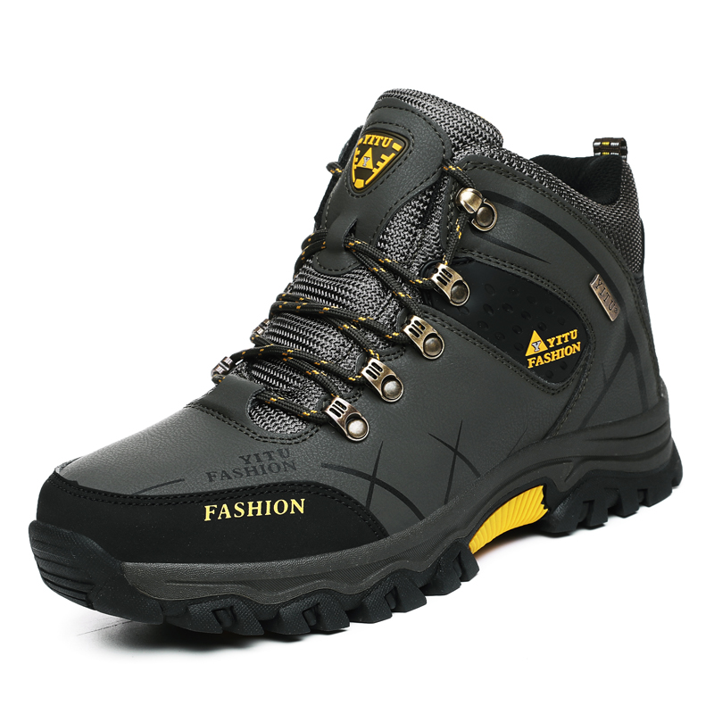 Waterproof Winter Boot - Брендовые мужские зимние ботинки для снега,