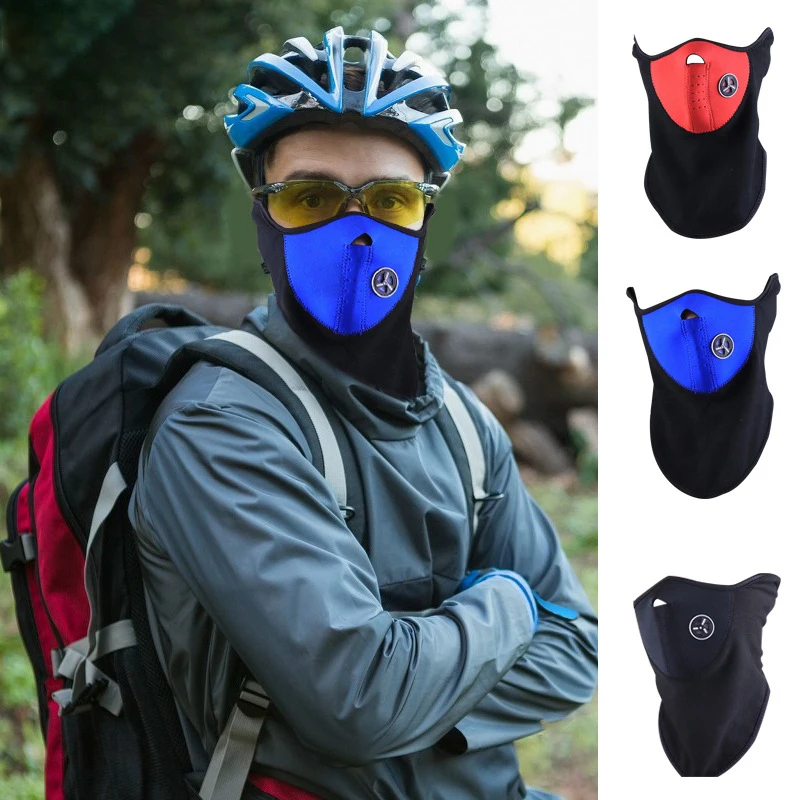 Balaclava Ski Mask - Универсальная зимняя балаклава-маска из флиса, шарф-воротник,