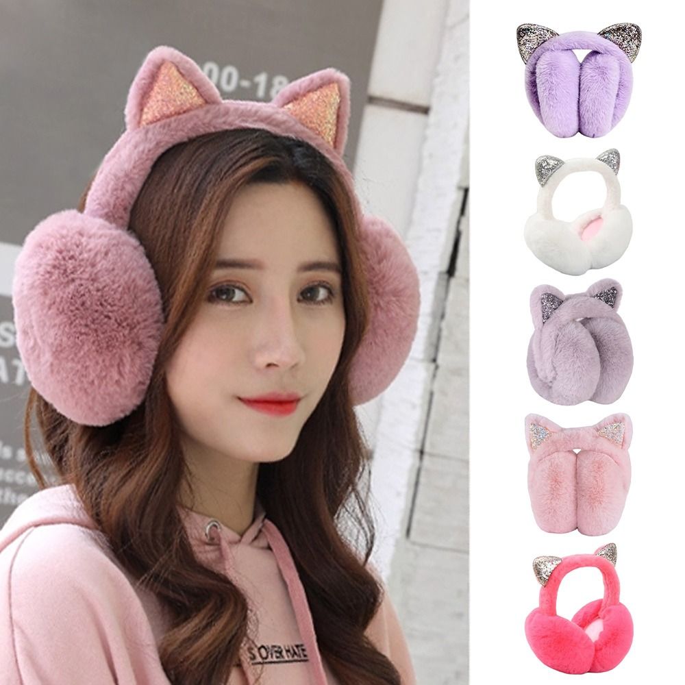 Милый дизайн кролика, шапка-уш – обзор и цена Earmuffs Foldable
