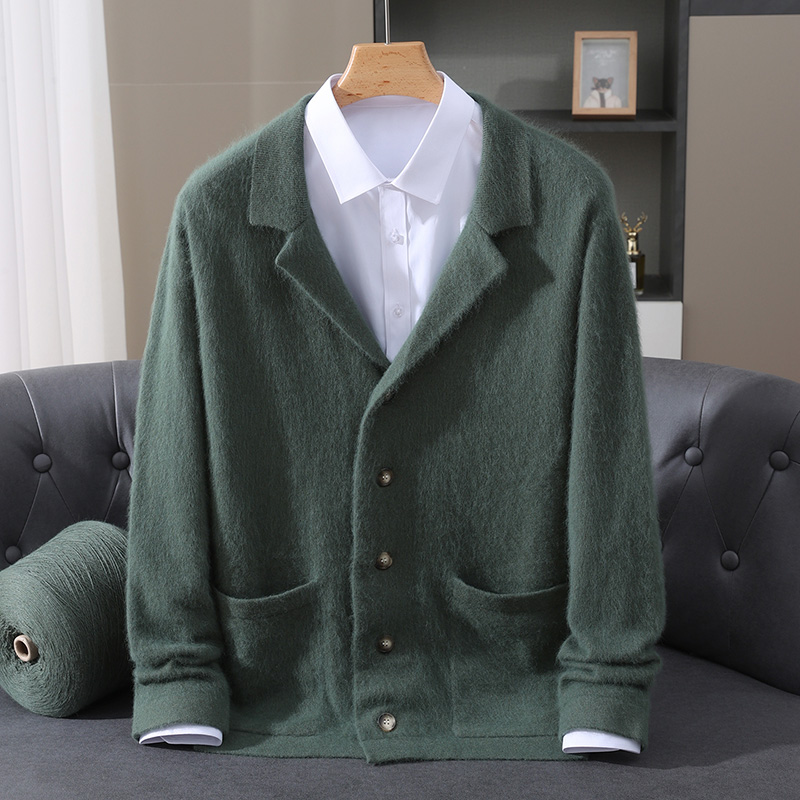Новый кардиган из норковой шер – обзор и цена Wool Coat Peacoat