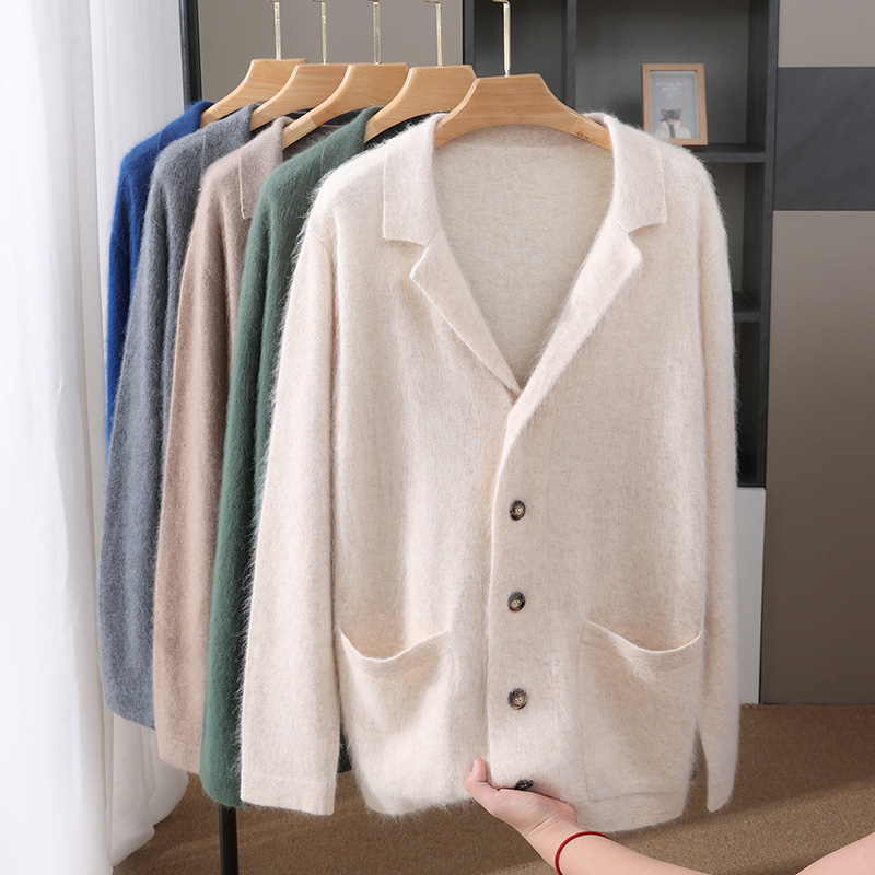 Новый кардиган из норковой шер – обзор и цена Wool Coat Peacoat
