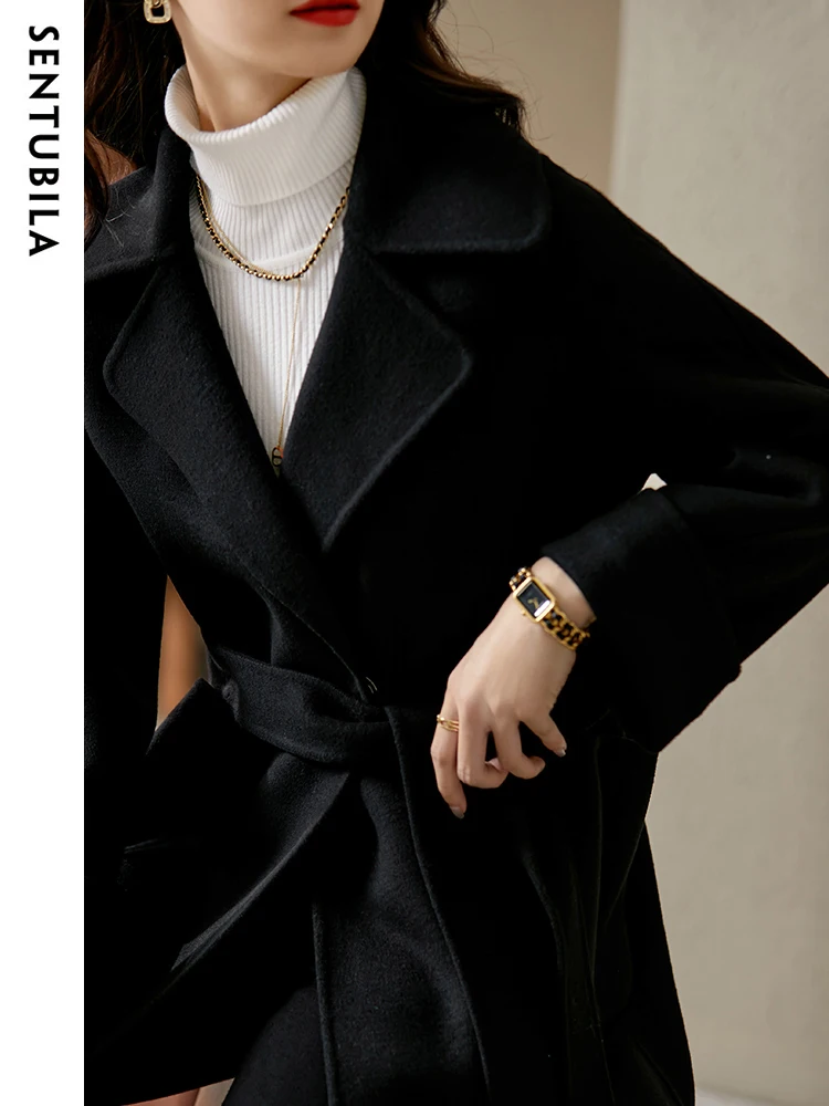 Женское зимнее шерстяное пальт – обзор и цена Wool Coat Peacoat