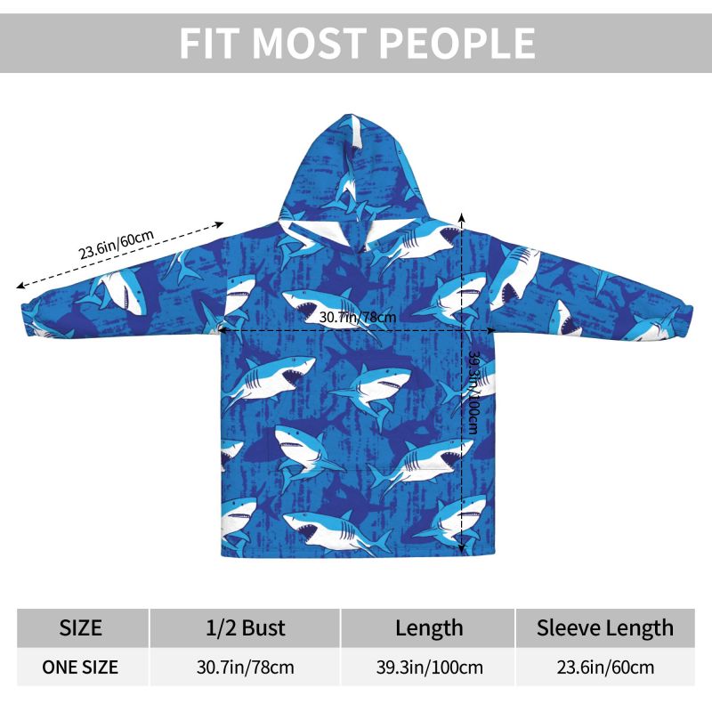 Носимое одеяло с капюшоном, то – обзор и цена Sherpa Hoodie Fleece