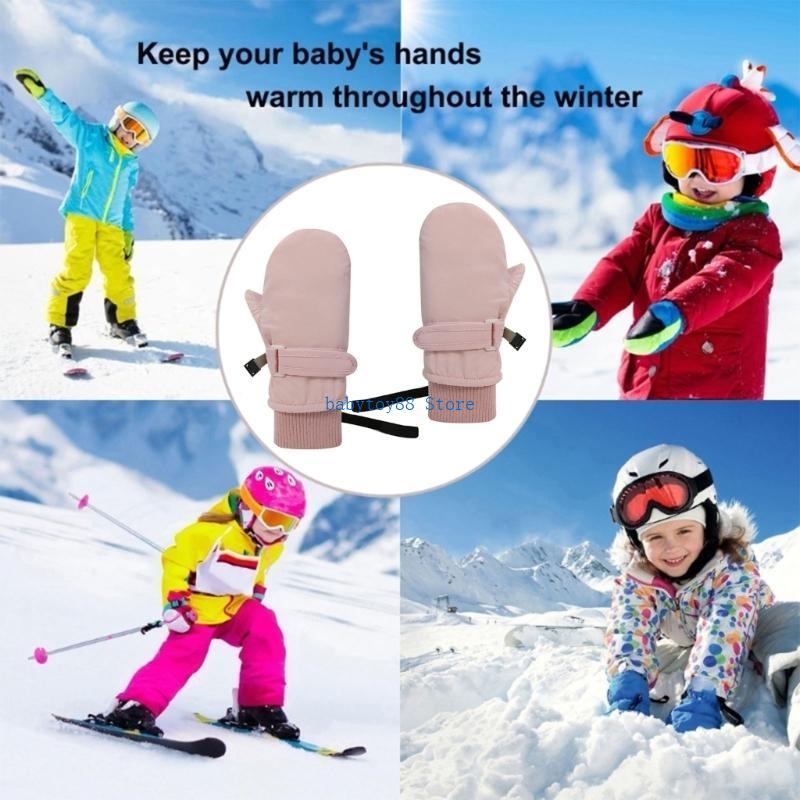Y4UD Детские утепленные зимние – обзор и цена Snow Glove Insulated