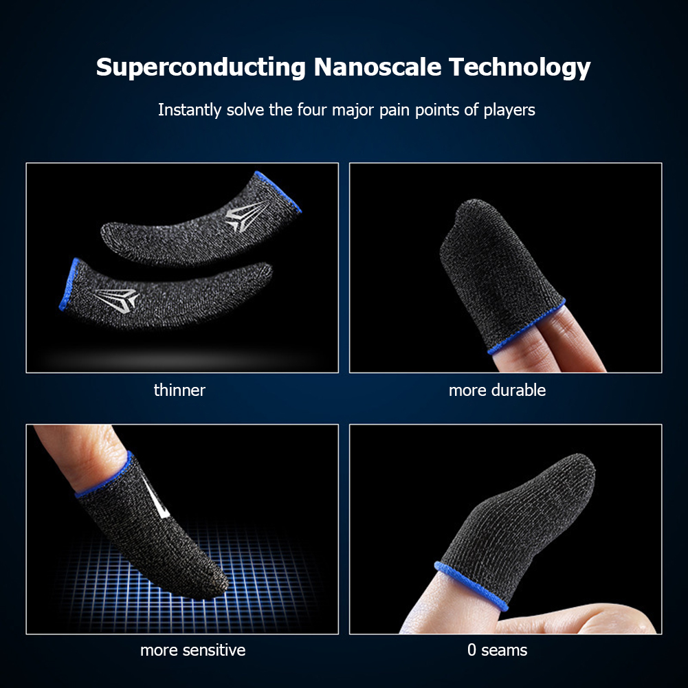 1 пара игровых напальчников дл – обзор и цена Touch Screen Gloves