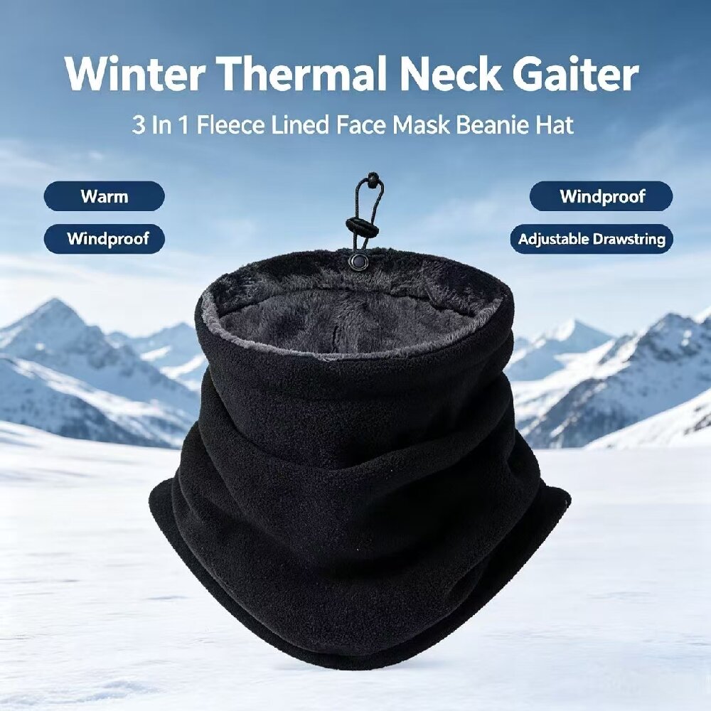 Зимняя мотоциклетная теплая ма – обзор и цена Neck Gaiter Fleece